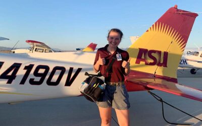 ASU honors graduate’s opportunities are taking flight